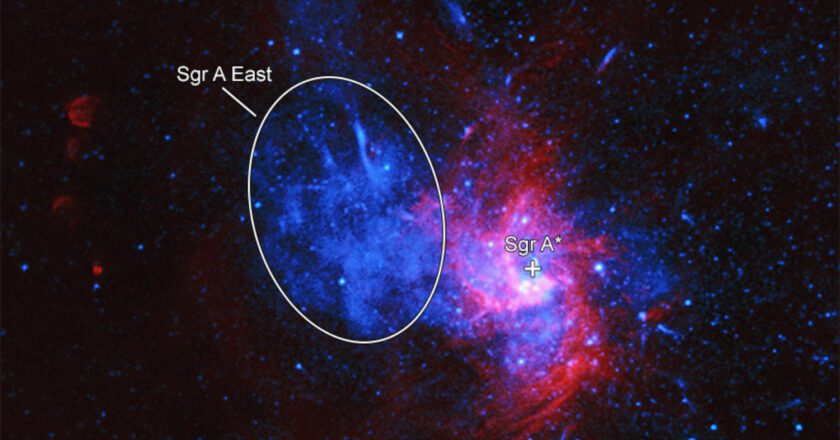 Il telescopio spaziale Chandra scopre i resti di un esplosione