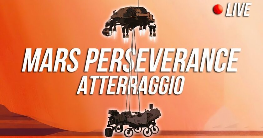 L’emozionante atterraggio di Perseverance su Marte