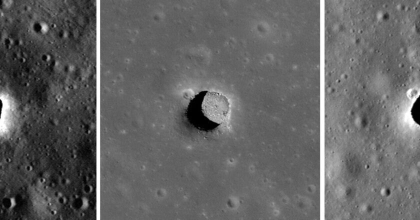 ESA: in programma l’esplorazione delle grotte lunari