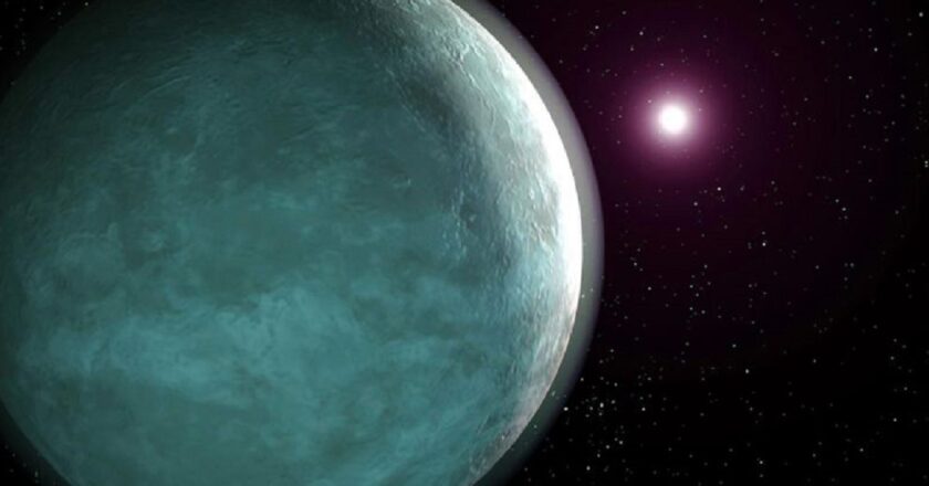 L’insolito pianeta extrasolare che sembra essersi rimpicciolito