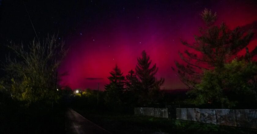 Aurora boreale, straordinario evento in Italia